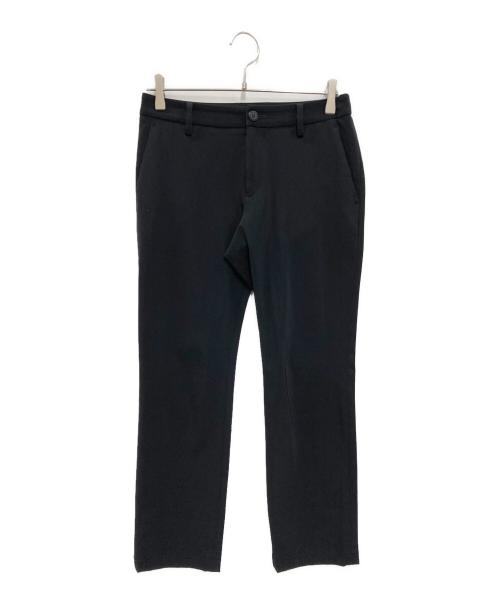 ISSEY MIYAKE（イッセイミヤケ）ISSEY MIYAKE (イッセイミヤケ) センタープレスパンツ ブラック サイズ:2の古着・服飾アイテム