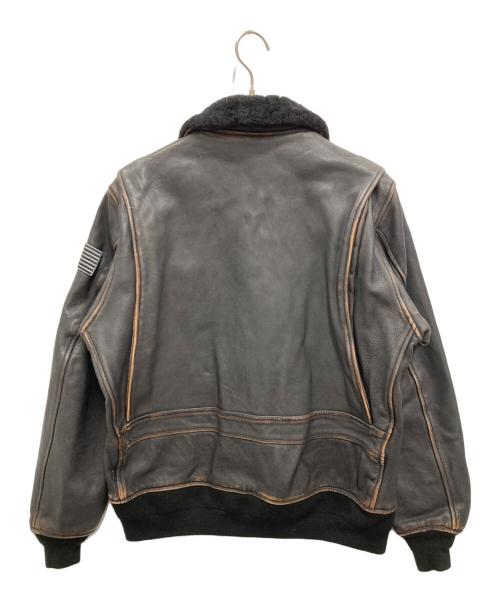 ALPHA（アルファ）ALPHA (アルファ) G-1 フライトジャケット ブラック サイズ:ＸＬの古着・服飾アイテム