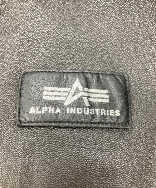 ALPHA（アルファ）ALPHA (アルファ) G-1 フライトジャケット ブラック サイズ:ＸＬの古着・服飾アイテム
