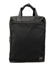 PORTER（ポーター）の古着「2WAY RUCKSACK」｜ブラック