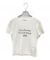 ACNE STUDIOS（アクネ ストゥディオズ）の古着「スプレーロゴ ショート ロゴTシャツ」｜ホワイト