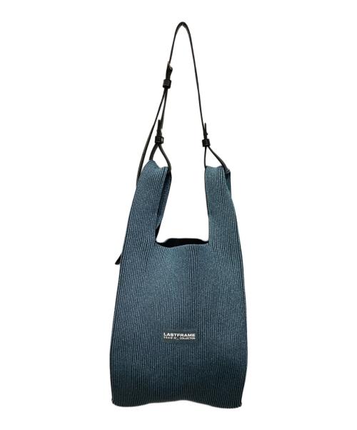 LASTFRAME（ラストフレーム）LASTFRAME (ラストフレーム) KYOTO METALLIC MARKET BAG ブルー 未使用品の古着・服飾アイテム