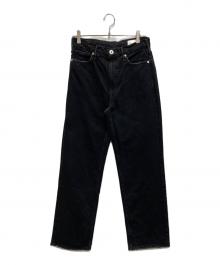 upper hights（アッパーハイツ）の古着「別注デニムパンツ」｜ブラック