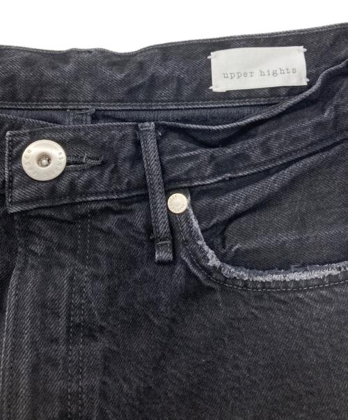 upper hights（アッパーハイツ）upper hights (アッパーハイツ) 別注デニムパンツ ブラック サイズ:23の古着・服飾アイテム
