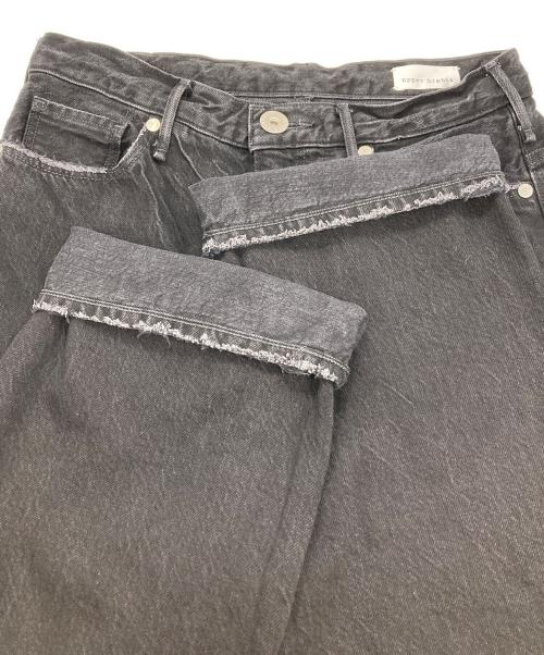 upper hights（アッパーハイツ）upper hights (アッパーハイツ) 別注デニムパンツ ブラック サイズ:23の古着・服飾アイテム