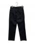 upper hights (アッパーハイツ) 別注デニムパンツ ブラック サイズ:23：7000円