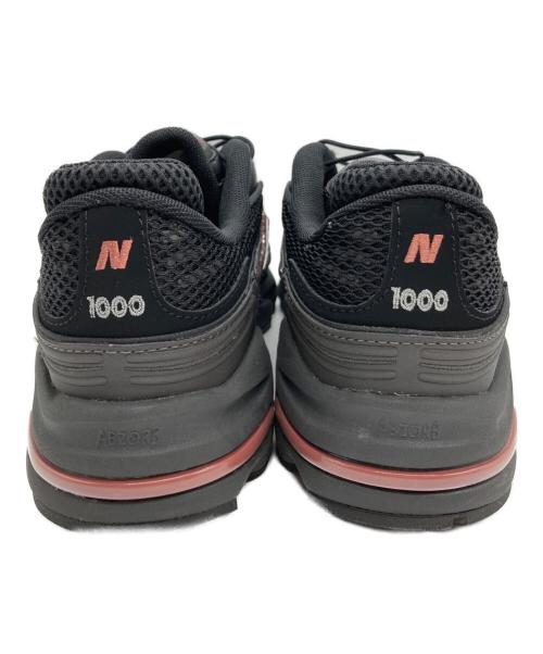 NEW BALANCE（ニューバランス）NEW BALANCE (ニューバランス) 1000G ローカットスニーカー ブラック サイズ:22.5cmの古着・服飾アイテム