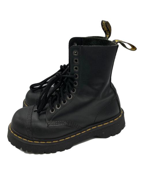 Dr.Martens（ドクターマーチン）Dr.Martens (ドクターマーチン) MONO 8 ホールブーツ ブラック サイズ:UK6の古着・服飾アイテム
