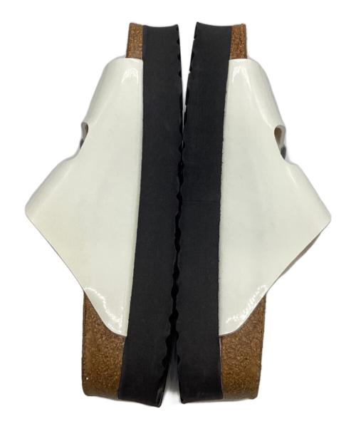 papillio by BIRKENSTOCK（パピリオバイビルケンシュトック）papillio by BIRKENSTOCK (パピリオバイビルケンシュトック) 厚底 ARIZONA EVA ホワイト サイズ:24cmの古着・服飾アイテム