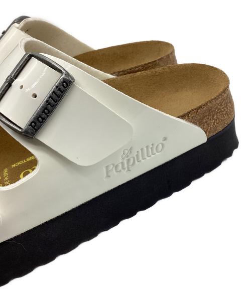 papillio by BIRKENSTOCK（パピリオバイビルケンシュトック）papillio by BIRKENSTOCK (パピリオバイビルケンシュトック) 厚底 ARIZONA EVA ホワイト サイズ:24cmの古着・服飾アイテム