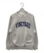 Championチャンピオン）の古着「VINEYARD スウェット」｜グレー