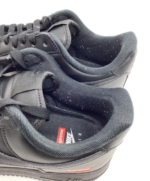 NIKE（ナイキ）NIKE (ナイキ) SUPREME (シュプリーム) AIR FORCE 1 LOW SP ブラック サイズ:28.5cmの古着・服飾アイテム