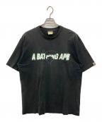 A BATHING APEアベイシングエイプ）の古着「プリントTシャツ」｜ブラック