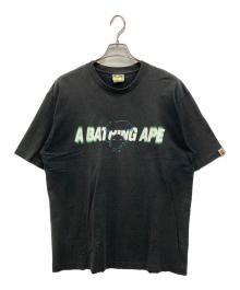A BATHING APE（アベイシングエイプ）の古着「プリントTシャツ」｜ブラック