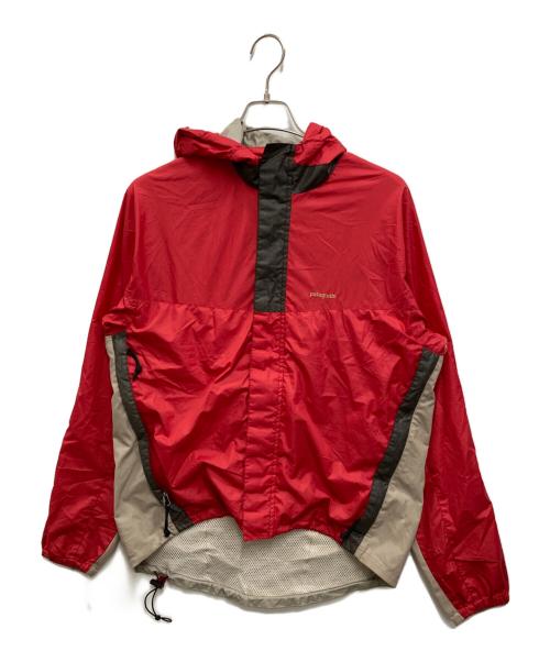 Patagonia（パタゴニア）Patagonia (パタゴニア) マウンテンパーカー レッド×グレー サイズ:Mの古着・服飾アイテム