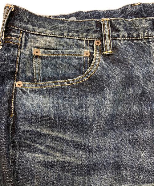 VISVIM（ビズビム）VISVIM (ビズビム) SOCIAL SCULPTURE 01 EX WD DAMAGED-42 インディゴ サイズ:W34×L32の古着・服飾アイテム