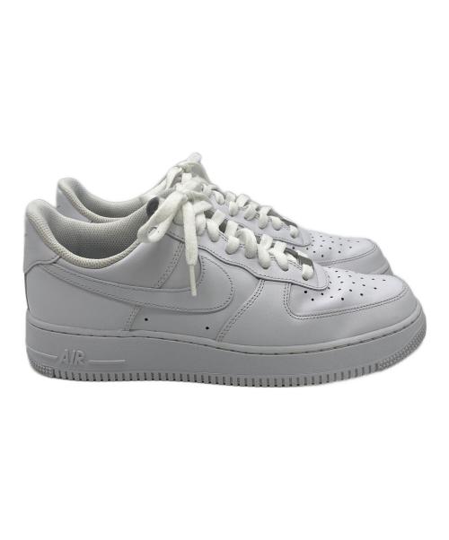 NIKE（ナイキ）NIKE (ナイキ) AIR FORCE 1 '07 ホワイト サイズ:SIZE 27cmの古着・服飾アイテム