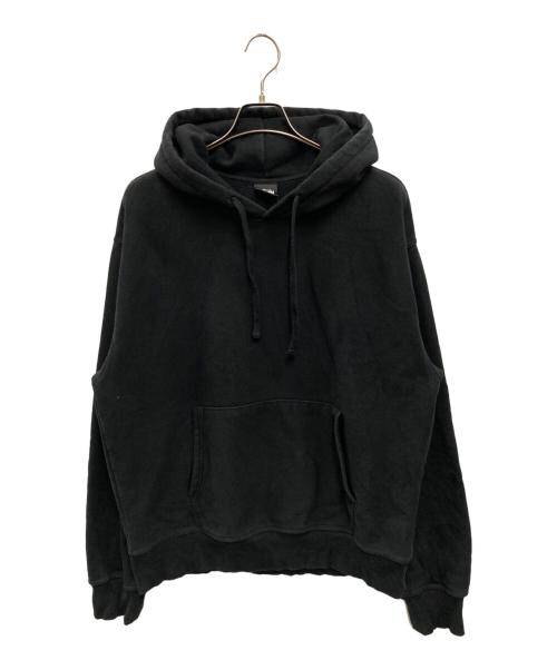 stussy（ステューシー）stussy (ステューシー) フードロゴパーカー ブラック サイズ:XLの古着・服飾アイテム