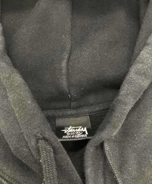 stussy（ステューシー）stussy (ステューシー) フードロゴパーカー ブラック サイズ:XLの古着・服飾アイテム