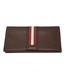BALLY（バリー）の古着「タリロレザー長財布」｜ブラウン