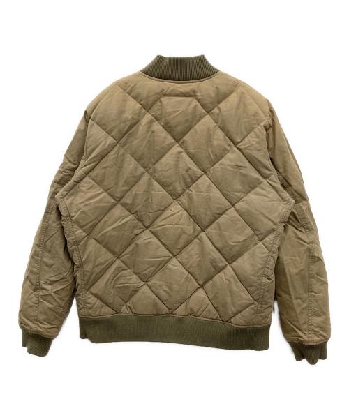 Eddie Bauer（エディーバウアー）Eddie Bauer (エディーバウアー) 【古着】復刻スカイライナー ダウンジャケット ベージュ サイズ:Lの古着・服飾アイテム