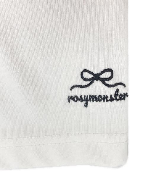 rosy monster（ロージーモンスター）rosy monster (ロージーモンスター) フリル切替カットソー ホワイト サイズ:FREEの古着・服飾アイテム
