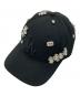 New Era（ニューエラ）の古着「black NY cap」｜ブラック