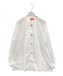 Vivienne Westwood RED LABEL（ヴィヴィアンウエストウッドレッドレーベル）の古着「スタンドカラーシャツ」｜ホワイト