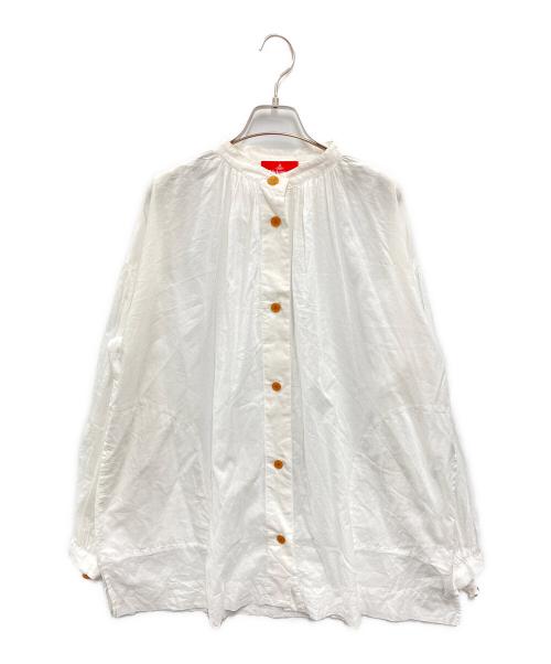 Vivienne Westwood RED LABEL（ヴィヴィアンウエストウッドレッドレーベル）Vivienne Westwood RED LABEL (ヴィヴィアンウエストウッドレッドレーベル) スタンドカラーシャツ ホワイト サイズ:00の古着・服飾アイテム