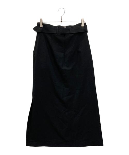 foufou（フーフー）foufou (フーフー) ベルテッドスカート ブラック サイズ:1の古着・服飾アイテム
