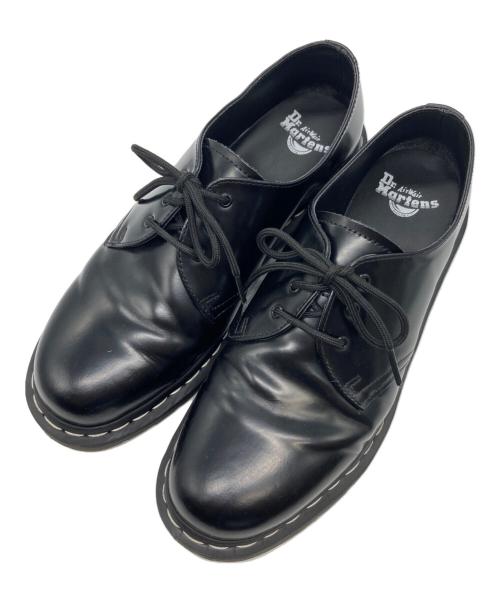Dr.Martens（ドクターマーチン）Dr.Martens (ドクターマーチン) 3ホールシューズ ブラック サイズ:UK 9の古着・服飾アイテム