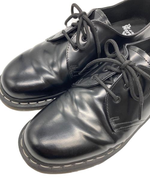 Dr.Martens（ドクターマーチン）Dr.Martens (ドクターマーチン) 3ホールシューズ ブラック サイズ:UK 9の古着・服飾アイテム
