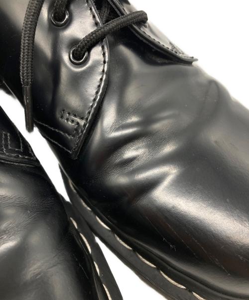 Dr.Martens（ドクターマーチン）Dr.Martens (ドクターマーチン) 3ホールシューズ ブラック サイズ:UK 9の古着・服飾アイテム