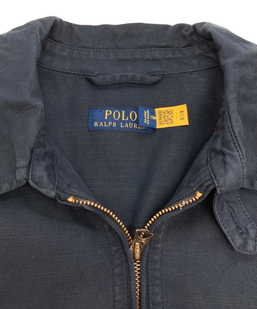 POLO RALPH LAUREN（ポロ・ラルフローレン）POLO RALPH LAUREN (ポロ・ラルフローレン) ショルダーロゴスイングトップ ネイビー サイズ:Lの古着・服飾アイテム