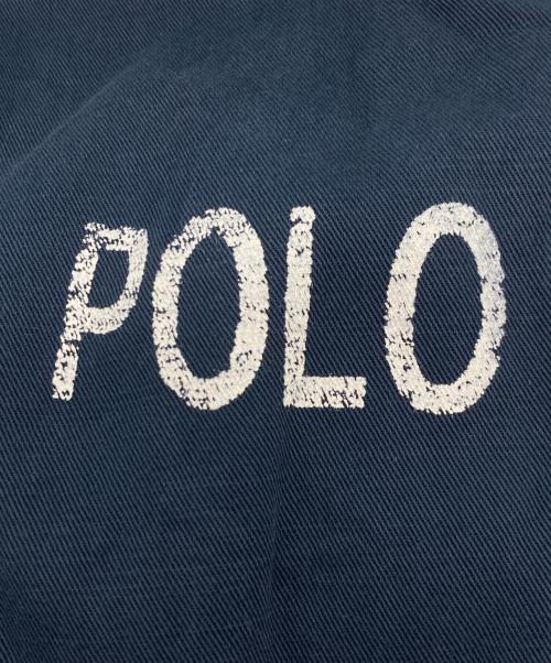 POLO RALPH LAUREN（ポロ・ラルフローレン）POLO RALPH LAUREN (ポロ・ラルフローレン) ショルダーロゴスイングトップ ネイビー サイズ:Lの古着・服飾アイテム