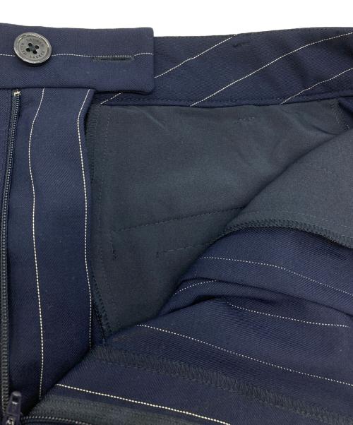 LAUREN RALPH LAUREN（ローレン ラルフ ローレン）LAUREN RALPH LAUREN (ローレン ラルフ ローレン) ストライプスラックス ネイビー サイズ:10 未使用品の古着・服飾アイテム