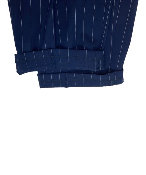 LAUREN RALPH LAUREN（ローレン ラルフ ローレン）LAUREN RALPH LAUREN (ローレン ラルフ ローレン) ストライプスラックス ネイビー サイズ:10 未使用品の古着・服飾アイテム