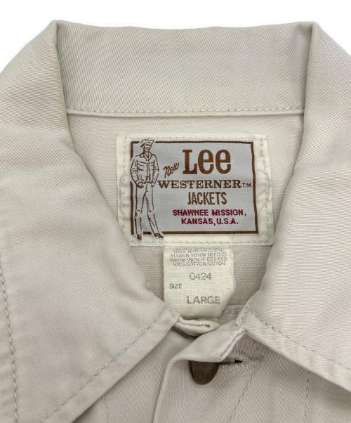 LEE（リー）LEE (リー) 【古着】WESTERNERトラッカージャケット アイボリー サイズ:Lの古着・服飾アイテム
