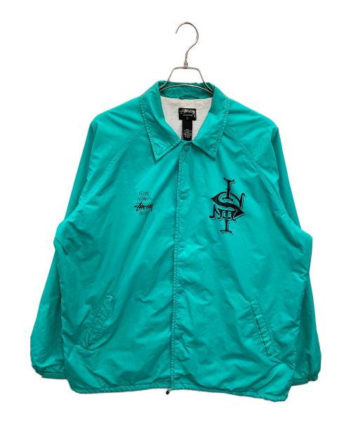 stussy（ステューシー）stussy (ステューシー) I.S.T Windbreaker エメラルドグリーン サイズ:Lの古着・服飾アイテム