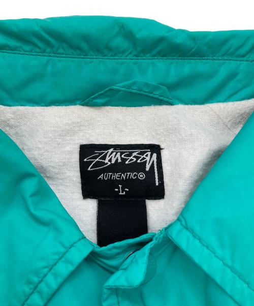 stussy（ステューシー）stussy (ステューシー) I.S.T Windbreaker エメラルドグリーン サイズ:Lの古着・服飾アイテム