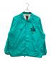 stussy（ステューシー）の古着「I.S.T Windbreaker」｜エメラルドグリーン
