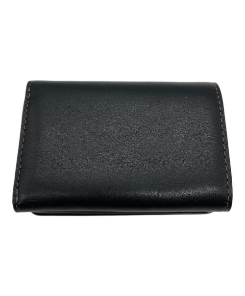 COACH（コーチ）COACH (コーチ) ミニ トライフォールド コイン ウォレット ブラックの古着・服飾アイテム