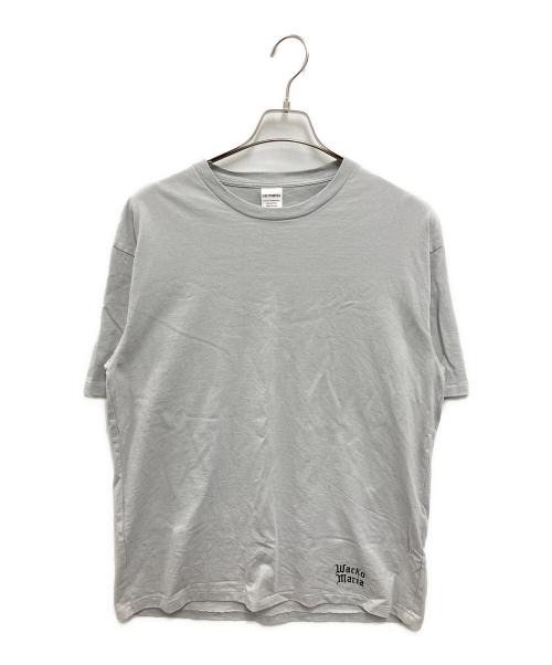 WACKO MARIA（ワコマリア）WACKO MARIA (ワコマリア) WASHED HEAVY WEIGHT CREW NECK T-SHIRT ( TYPE-1 ) グレー サイズ:Mの古着・服飾アイテム