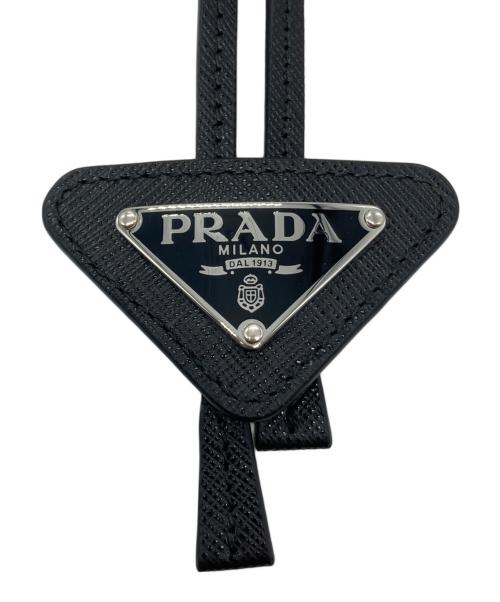 PRADA（プラダ）PRADA (プラダ) サフィアーノレザーボロタイ ブラック サイズ:下記参照の古着・服飾アイテム