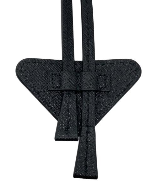 PRADA（プラダ）PRADA (プラダ) サフィアーノレザーボロタイ ブラック サイズ:下記参照の古着・服飾アイテム