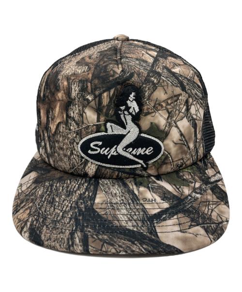 SUPREME（シュプリーム）Supreme (シュプリーム) Pinup Mesh Back 5-Panel Truetimber HTC Fall Camo オリーブの古着・服飾アイテム