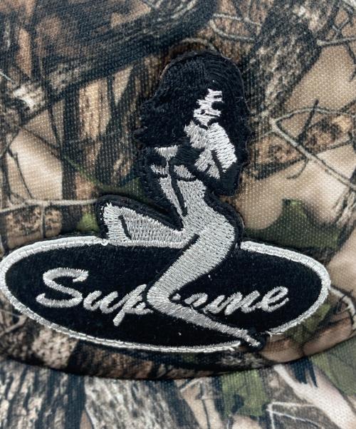 SUPREME（シュプリーム）Supreme (シュプリーム) Pinup Mesh Back 5-Panel Truetimber HTC Fall Camo オリーブの古着・服飾アイテム