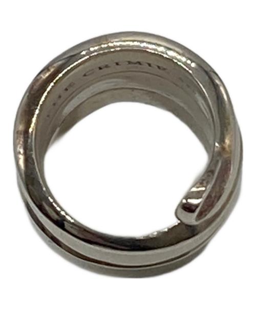THE CRIMIE（ザ クライミー）THE CRIMIE (ザ クライミー) LETTER RIBBON SILVER RING BIG シルバー サイズ:下記参照の古着・服飾アイテム