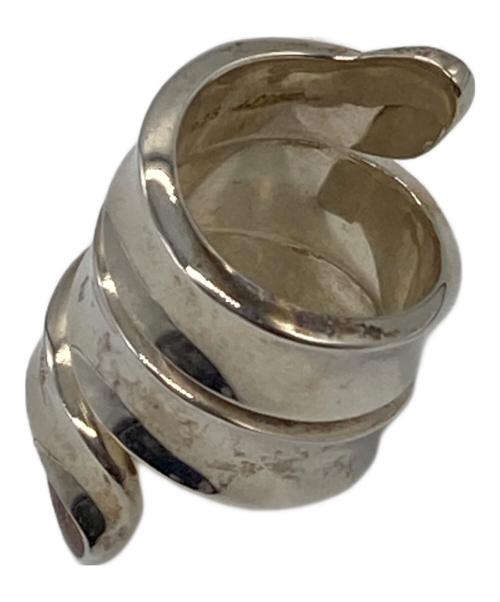 THE CRIMIE（ザ クライミー）THE CRIMIE (ザ クライミー) LETTER RIBBON SILVER RING BIG シルバー サイズ:下記参照の古着・服飾アイテム