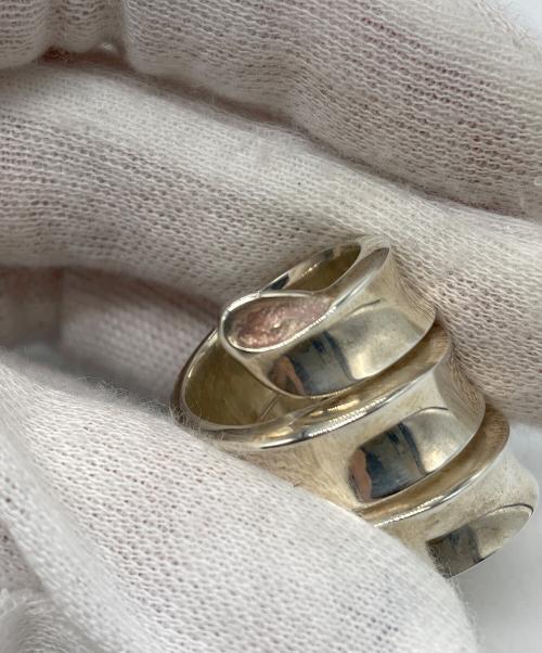 THE CRIMIE（ザ クライミー）THE CRIMIE (ザ クライミー) LETTER RIBBON SILVER RING BIG シルバー サイズ:下記参照の古着・服飾アイテム